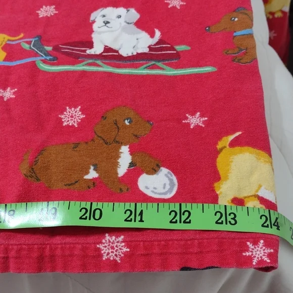 Nick & Nora puppies pajamas, sz large - Picture 8 of 16